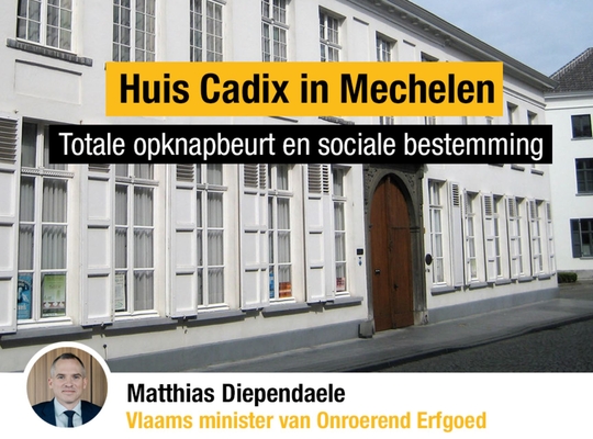 Huis Cadix in de Frederik de Merodestraat