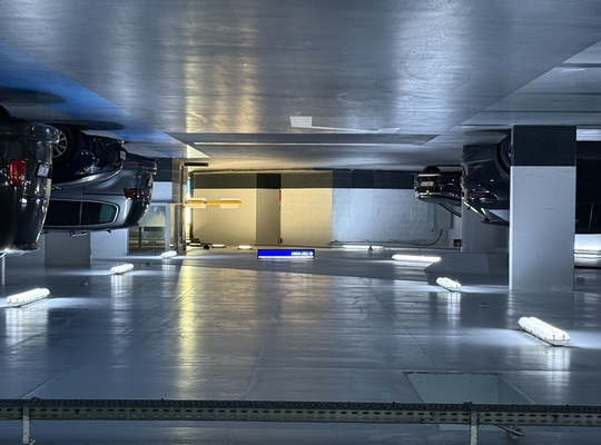 Parkeren afrekenen per minuut Ondergrondse parking