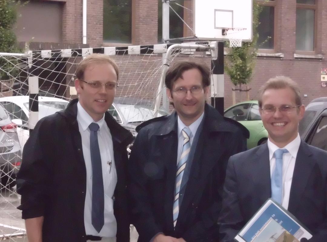 Karl Vermaercke, Karl Wijnen en Bert Smits in de Werkgroep Onderwijs van N-VA Mechelen