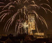 Vuurwerk - Mechelen - Sint-Romboutstoren